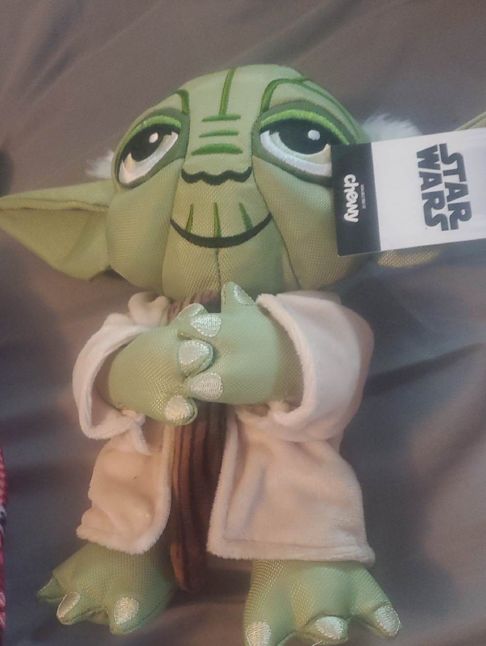 Star Wars Chewbacca Yoda Plush Dog Toy - Green